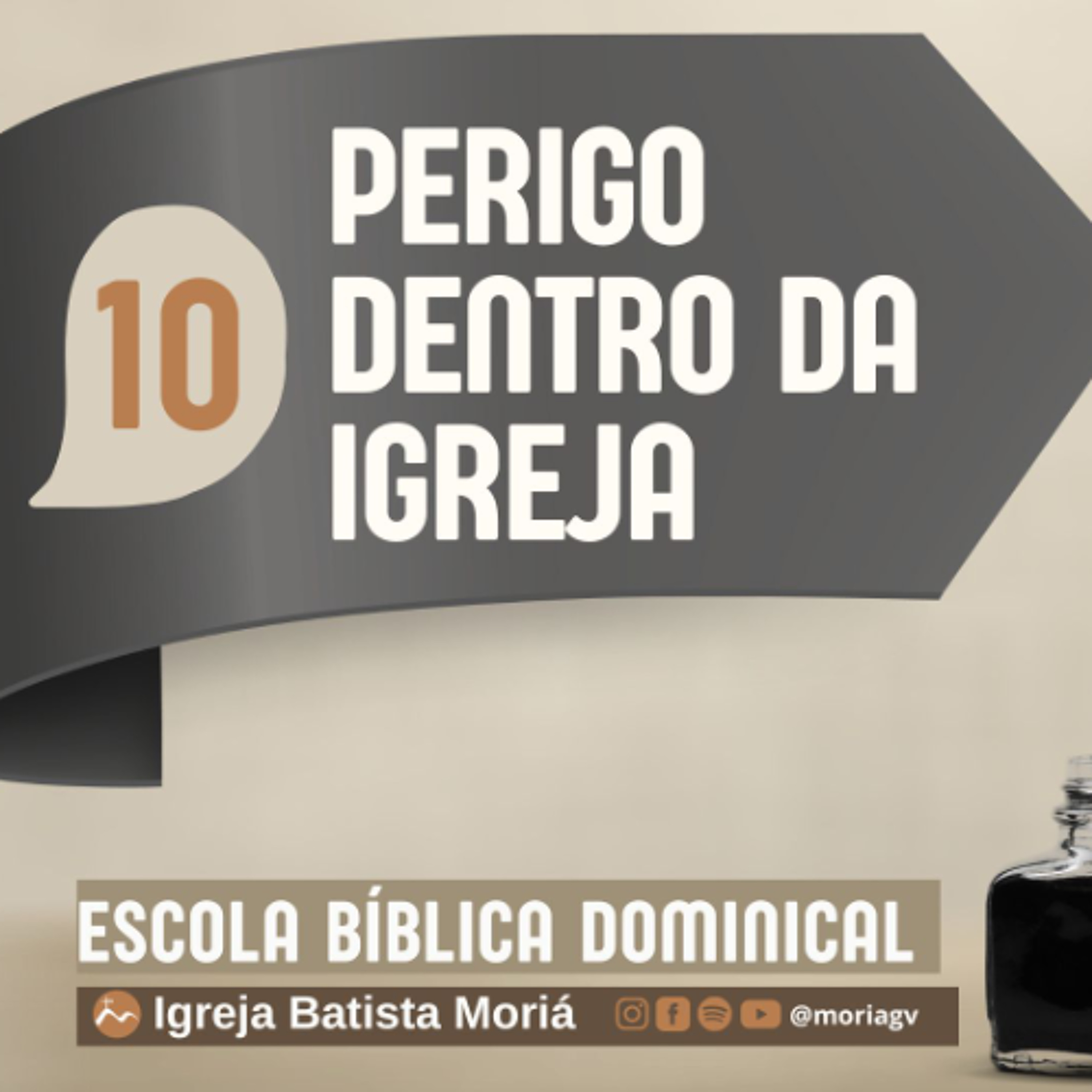 Perigo dentro da igreja - Pr. Harley Apolônio - Escola Bíblica Dominical [18.01.2026]