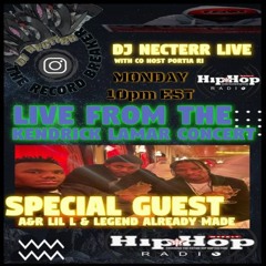 Live From The Kendrick Lamar Concert - DJ Necterr & Portia Ri