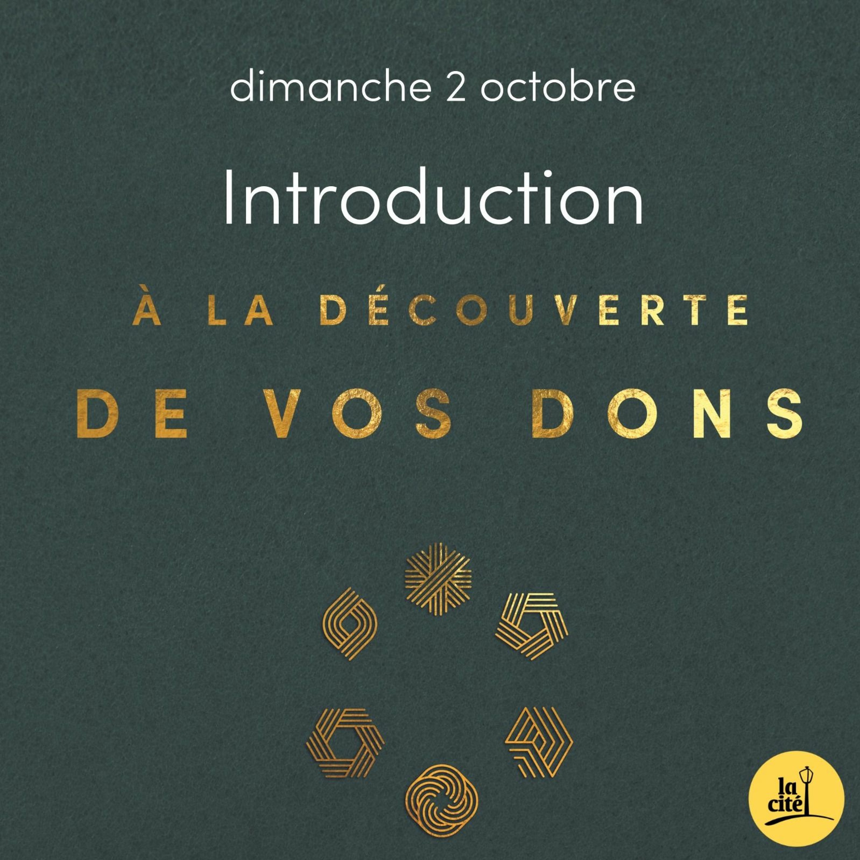 02.10.2022 - Introduction: À la découverte de nos dons (Frederic Dalais) episode artwork