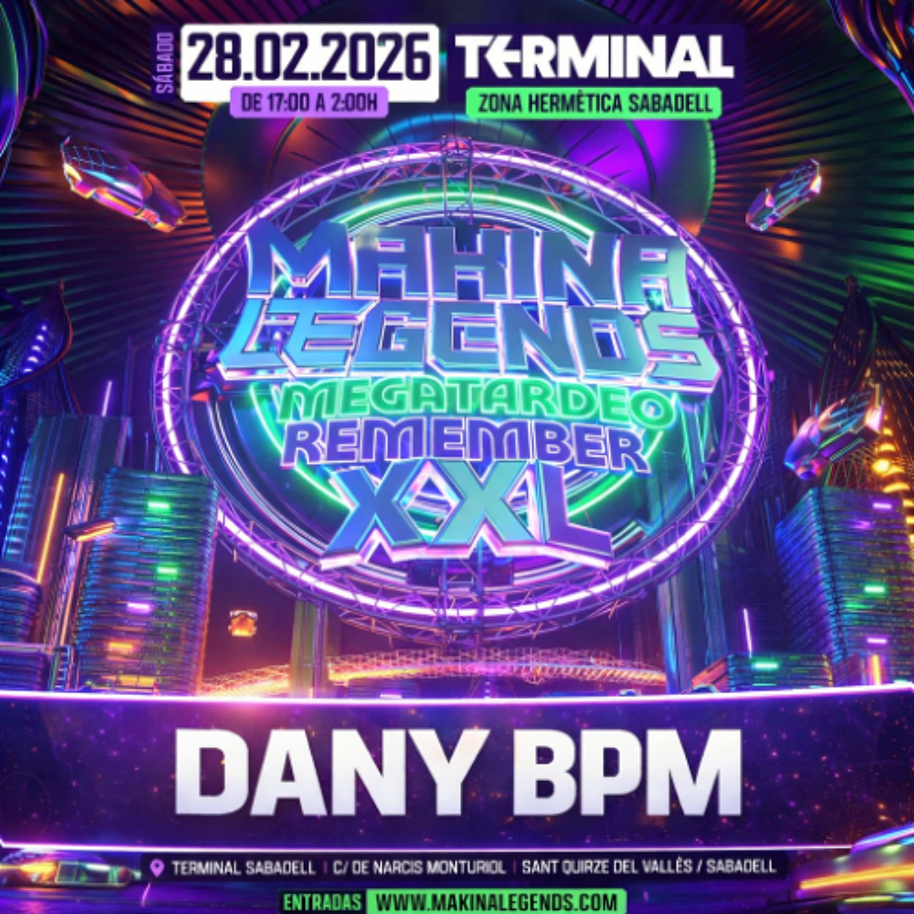 Dany BPM @ Tardeo Makina Legends XL (28-02-2026) episode artwork