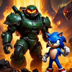 Hellbound Sonic & Doomguy