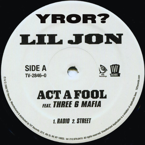 ACT A FOOL