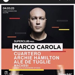 Marco Carola 👾 2023 HB Gamby House 05-03-2023 Lima ~ Perú
