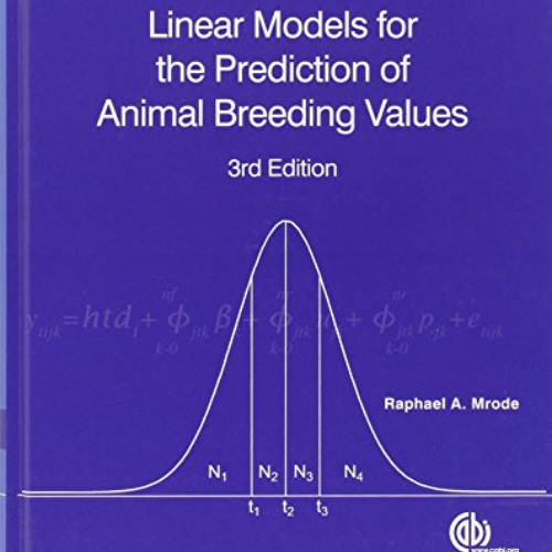 View EBOOK 🗃️ Linear Models for the Prediction of Animal Breeding Values by  Raphael