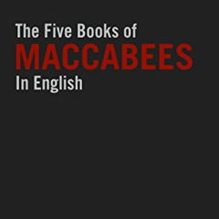 FREE PDF 💞 The Five Books of Maccabees in English by  Henry Cotton [EPUB KINDLE PDF