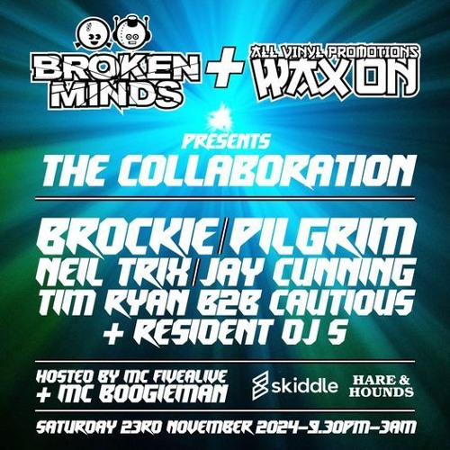 Tim Ryan B2B DJ Cautious with MC Boogieman - Wax On - 24/11/2024