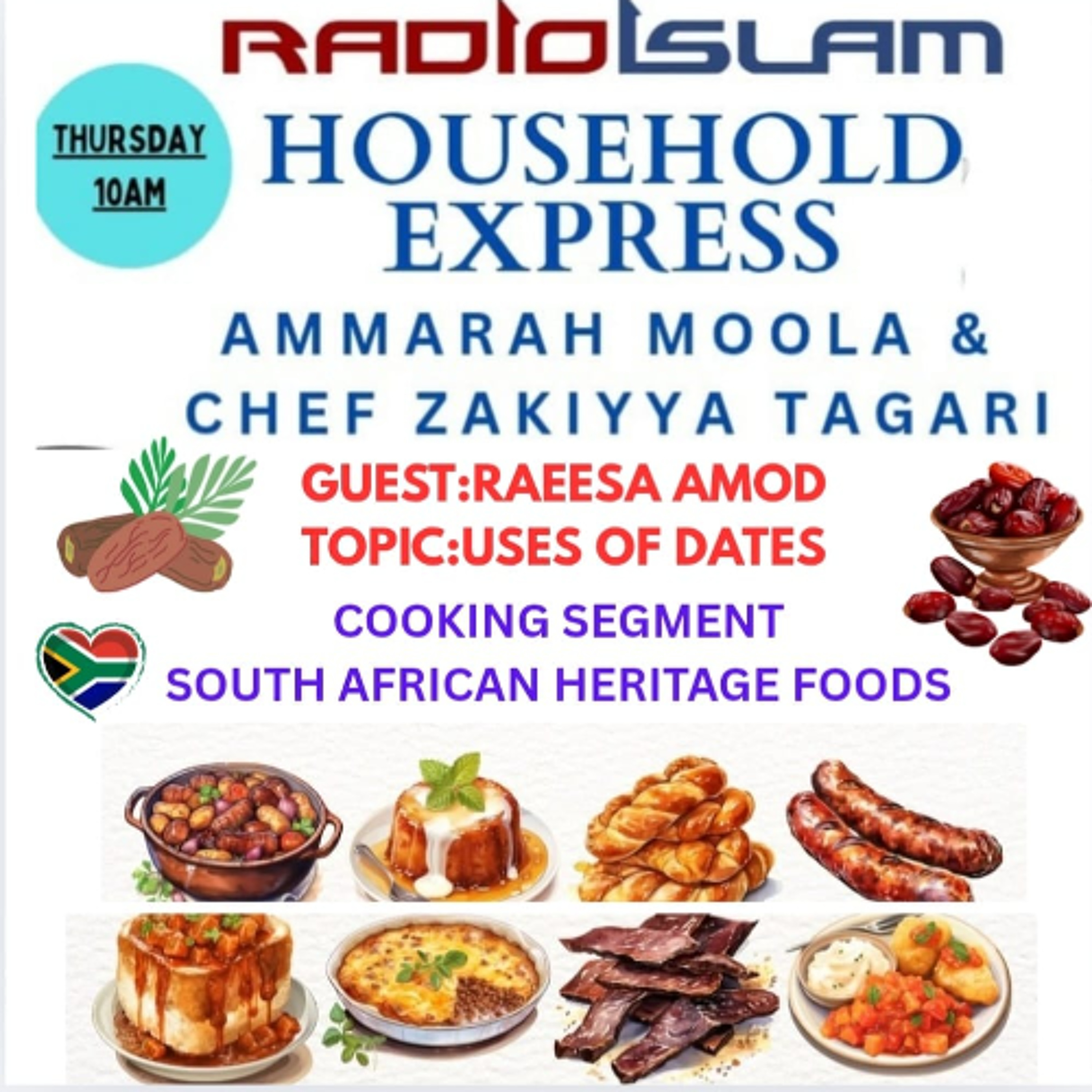 Household Express Guest: Raeesa Amod Uses of Dates