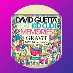 David Guetta Feat. Kid Cudi - Memories GRAVIT Bootleg (tech house) extended