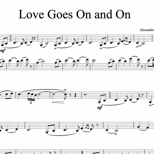 Stream Love Goes On and On Karaoke Sample by Lindsey Stirling Sheet Music Listen online for