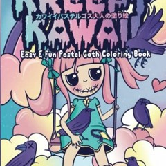 ✔️ Read Kreepy Kawaii - Pastel Goth Coloring Book: Hand Drawn Cute Creepy Spooky Horror & Gothic