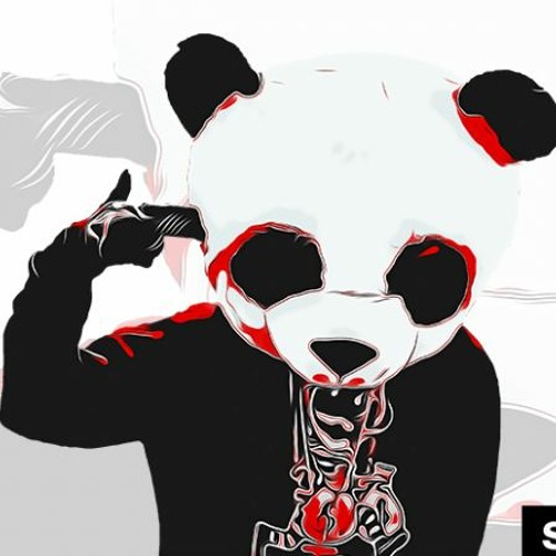 Панда с пистолетами картинка