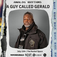 A Guy Called Gerald At ANALOG RHYTHMS, The Racket Space, July 2023