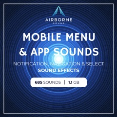 Mobile Menu And App Sound Effects Sound Library Audio Demo Preview Montage