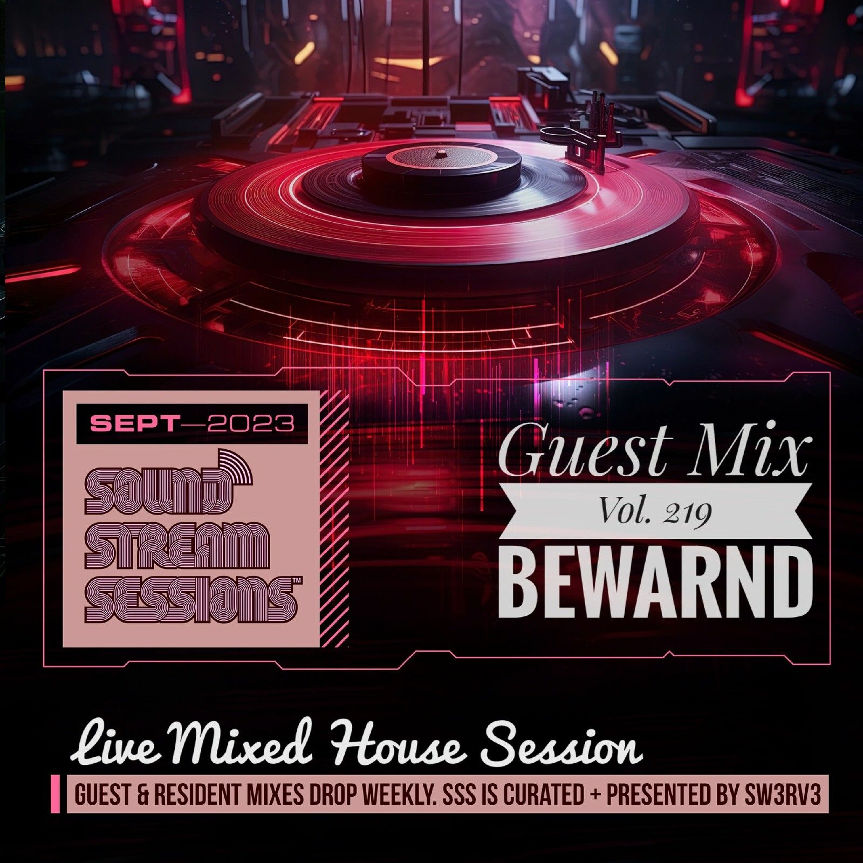 Guest Mix Vol. 219 (Bewarnd - Mobile Unit) Live Mixed House Session episode artwork