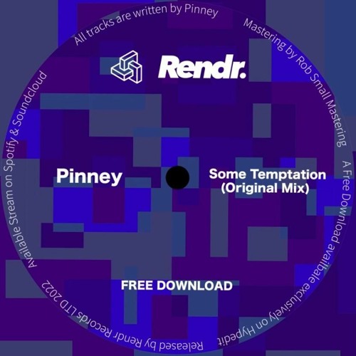 FREE DOWNLOAD : Pinney - Some Temptation (Original Mix)