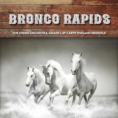 Bronco Rapids - Caryn Wiegand Neidhold, String Orchestra, Grade 1