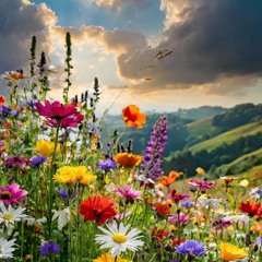 run where the wildflowers bloom