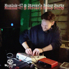 Maniak-47 live @ Stroke's b-day party [doomcore / hardcore]