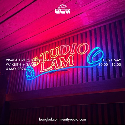 Visage Live @ Studio Lam w/ Keith + Saari - 21st My 2024
