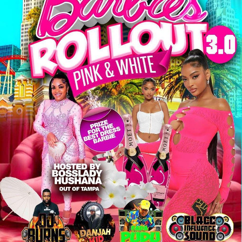 DJ BURNS EFAE BARBIES ROLL OUT