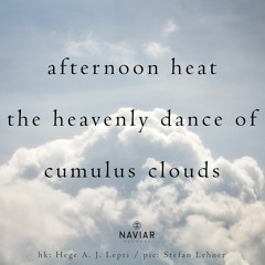 haiku #499: afternoon heat / the heavenly dance of / cumulus clouds