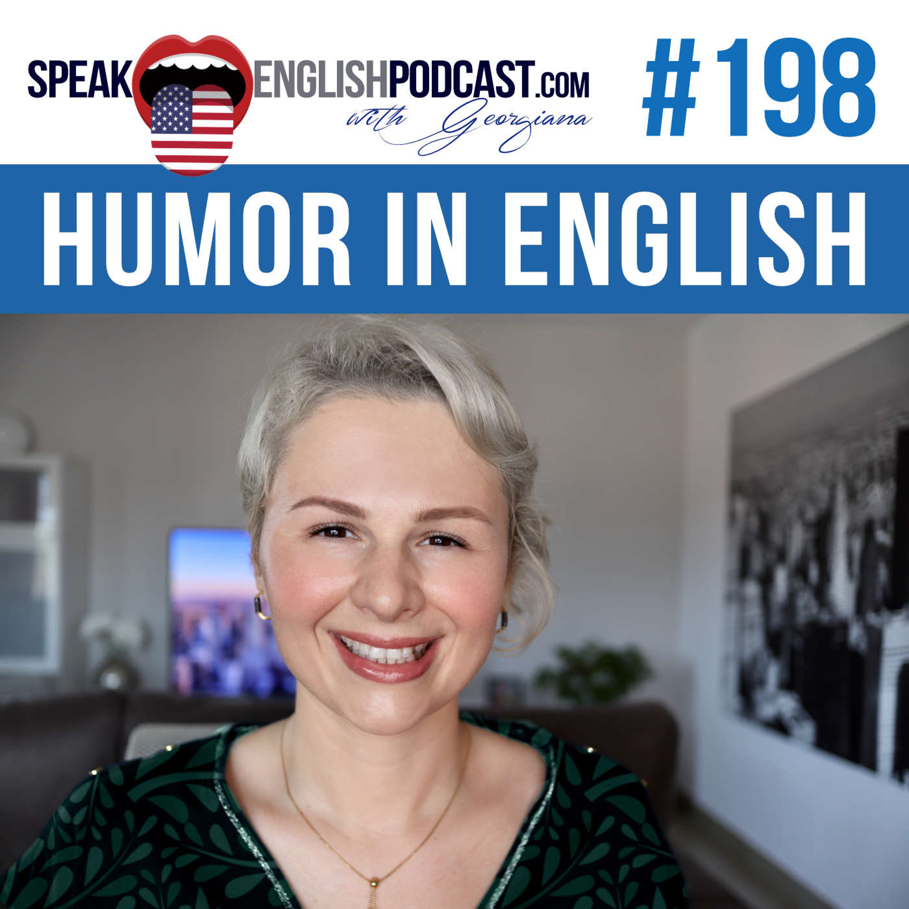 #198 Types of Humor in English episode artwork