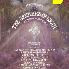 Benja live at The Gardens Of Babylon ADE 2025 Amsterdam