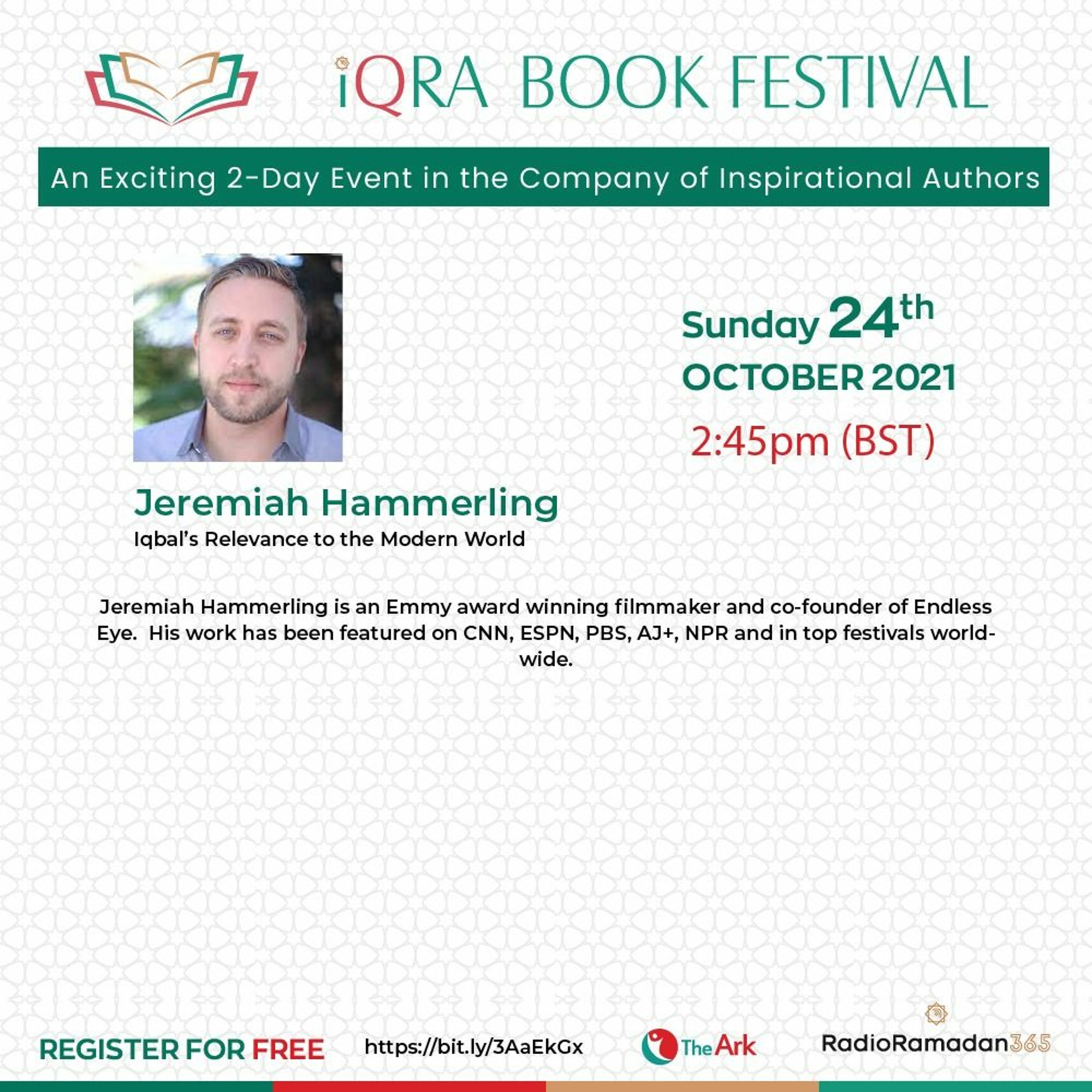13 IBF 2021 Jeremiah Hammerling- A Message From The East episode artwork