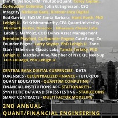 2nd Quant / Financial Engineering Conference