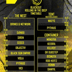 MIINERVA @ Blackout x Rolling in the deep ADE 2025 container stage