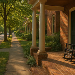Porch On a Quiet Street