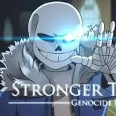 Sans Battle - Stronger Than You (Undertale Animation Parody)