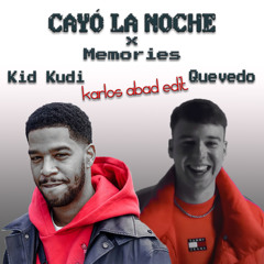 Cayó La Noche x Memories (Karlos Abad Edit) - La Pantera, Quevedo, Juseph, Kid Kudi & David Guetta