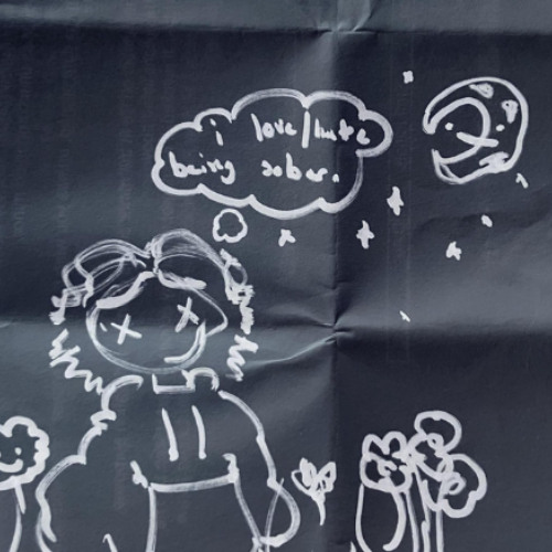 alone rn - there's a whole part of my brain dedicated to hating myself