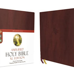 [READ] KINDLE 📪 Amplified Holy Bible, XL Edition, Leathersoft, Burgundy by  Zonderva