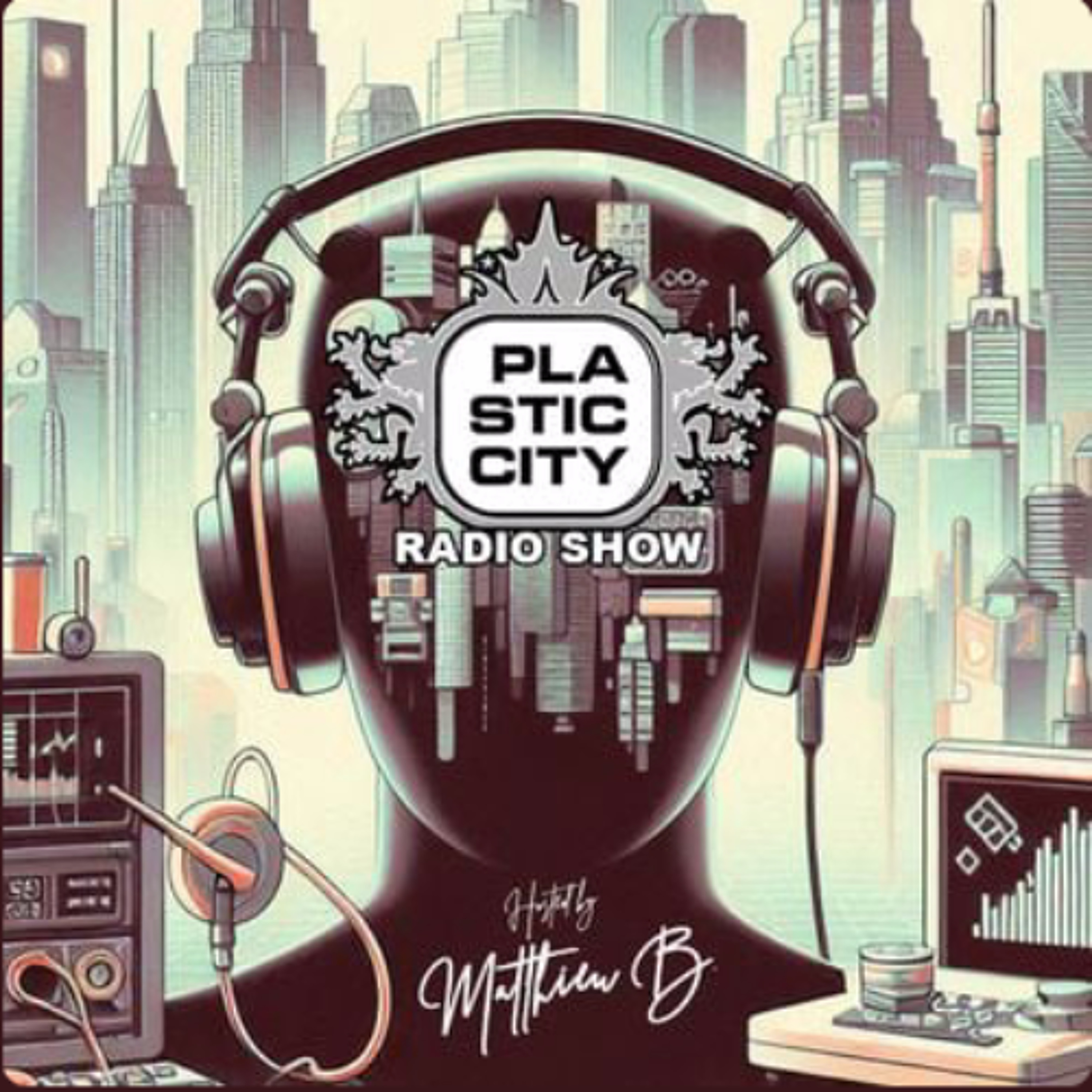 PLASTIC CITY RADIO SHOW #204 by J.Red (15/12/2024) episode artwork