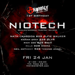Rille b2b wahtz recorded live at anomaly
