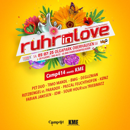 SourHour b2b TriebMatz RuhrInLove 2025 Closing Camp414 meets KME Stage