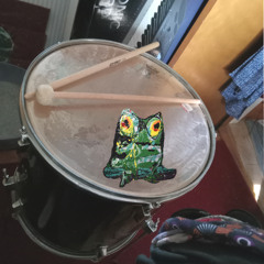 Bass drum solo in my room
