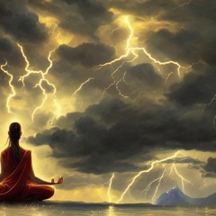 Alpha Storm: Soothing Sounds of 8 Hz Alfa Brain Waves, Gentle Rain, and Thunderstorm Lightnings