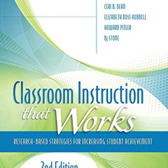 [Access] EPUB 💞 Classroom Instruction That Works: Research-Based Strategies for Incr