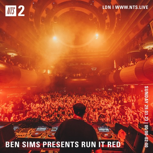 BEN SIMS Pres RUN IT RED 96. JAN 2023