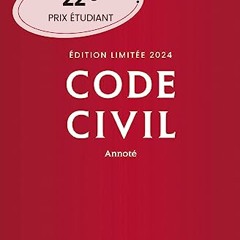 Télécharger en format epub Code civil 2024 annoté. Édition limitée. 123e éd. - 8wB9L5N911