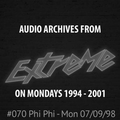 #070 Extreme On Mondays 07/09/98 n°1