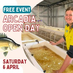 Brian Mottram from the Arcadia Native Fish Hatchery about their open day