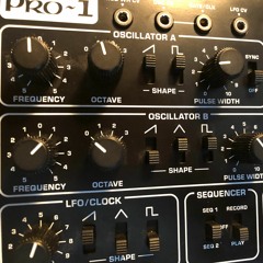 Behringer PRO-1 - Yazoo "OnlyYou" synth re-creation