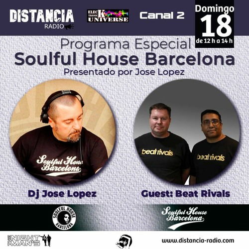 ● June, 18. 2023 Special Distancia Radio Ibiza Compilation by ☆ Jose Lopez (Soulful House Barcelona)