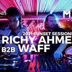 Richy Ahmed B2B wAFF @ Sunset Sessions 4 At Cafe Del Mar Phuket Thailand 2021