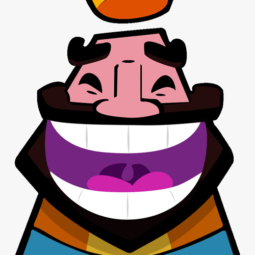 heheheha (Clash Royale King Laugh) by handysayshello on DeviantArt