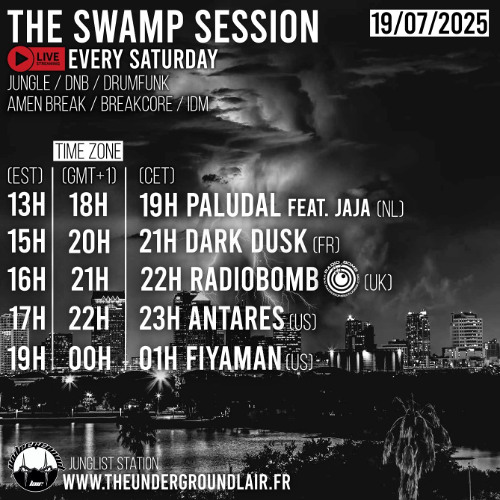 Antares - LIVE on The Underground Lair - The Swamp Session - 19.7.25